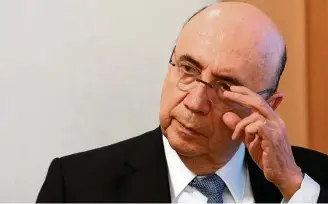  ?? ANDRE DUSEK/ESTADAO ?? Viés de alta. Meirelles diz que previsão de PIB para 2017, de 0,5%, será revisada para cima