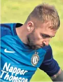  ??  ?? Scott McComiskie: back for Lochee United after serving suspension.