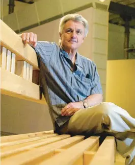  ?? CESAR RANGEL ?? Author John Irving at the Antonio Tapies Foundation in Barcelona in May 2006.