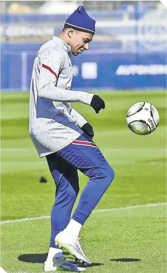  ?? ?? Kylian Mbappé anotó siete goles en las cuatro últimas fechas de la Ligue 1.