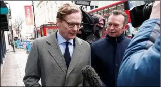  ??  ?? Cambridge Analytica CEO Alexander Nix.