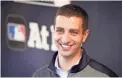  ?? MIKE DE SISTI / JOURNAL SENTINEL ?? Brewers team president David Stearns helped hand out meals to health care workers Thursday.