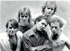  ?? ?? Ray ‘‘Brother Ivan’’ Gannaway has been featured as an inspiratio­nal teacher behind the growth of bands such as Th’ Dudes, above, and Split Enz, below.