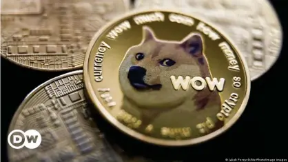  ?? ?? Ilustració­n de la dogecoin.