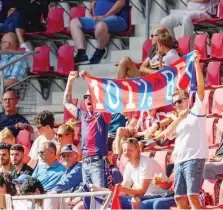  ?? ?? Tifosi del Bologna, fino al nord dell’Olanda, ad Alkmaar