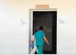  ?? ANDRÉS MORA ?? Una imagen de la entrada de Urgencias del hospital portuense.