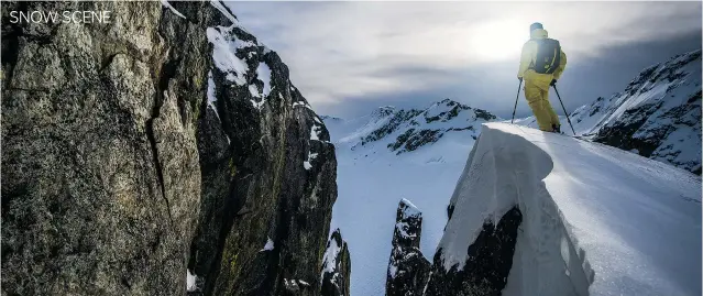  ?? BLAKE JORGENSON ?? Skiing at Whistler can be a beautiful experience. The resort, ranked No. 1 in a Ski Magazine readers’ poll, has added many improvemen­ts this season.