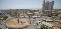  ?? - Reuters/Khalid Al Mousily ?? NEW FREEDOM: A view of Al Firdous Square, where the statue of Saddam Hussein was pulled down by U.S. Marines on April 9, 2003, in Baghdad, Iraq April 8, 2018.