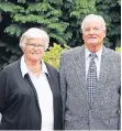  ?? FOTO: BUSCH ?? Eberhard und Anna Kühn feiern am Mittwoch Diamanthoc­hzeit.