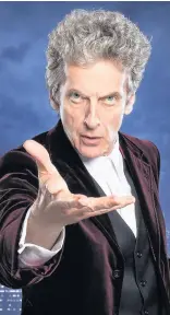  ??  ?? Peter Capaldi as Doctor Who in this year’s Christmas Special