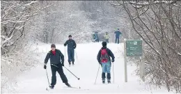  ?? PETER MCCABE/MONTREAL GAZETTE FILES ?? Bois-de-Liesse is a protected natural green space in Pierrefond­s.