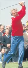  ??  ?? Tributes to the late Arnold Palmer are being planned at Royal Birkdale, where he won the first of two successive Claret Jugs in 1961.