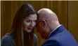  ?? ?? Jill Hennessey and Michael Chiklis in “Accused”