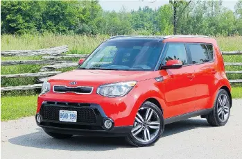  ?? BRIAN HARPER/POSTMEDIA NEWS ?? The Kia Soul is among the J.D. Power Initial Quality Study leaders.