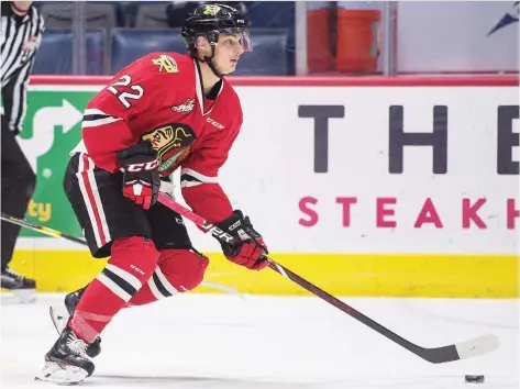  ?? BRANDON HARDER ?? Jaydon Dureau, drafted in the eight round in 2016, is steadily improving his game, says Portland head coach Mike Johnston.