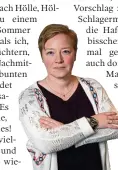  ??  ?? EVA JOST (38) wurde in der MOPO-Redaktion bislang noch nicht mit bunter Perücke gesichtet.