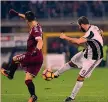  ??  ?? HIGUAIN, 11 DICEMBRE 2016 Il raddoppio al 37’ st