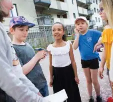  ?? FOTO: LINDA GREN ?? HUMANS OF DALEN. Jack Walden, Destiny Renner, Tintin Doria och Felicia Gustafsson.