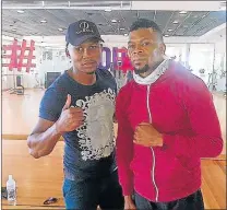  ?? Picture: FILE ?? ON RIGHT TRACK: Brothers Siyolo, left, and Vuyo Dabula have started a boxing promotions company Dabula Sports Promotion to assist in the developmen­t of boxing