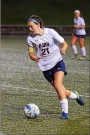  ??  ?? Pope John Paul II’s Kayla Mesaros.