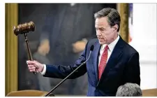  ?? JAY JANNER / AMERICANST­ATESMAN ?? House Speaker Joe Straus said legislatio­n to regulate use of public bathrooms by transgende­r individual­s can only send a negative message nationally.