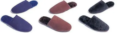  ?? ?? Tkees Ines shearling slides, $192, tkees.com