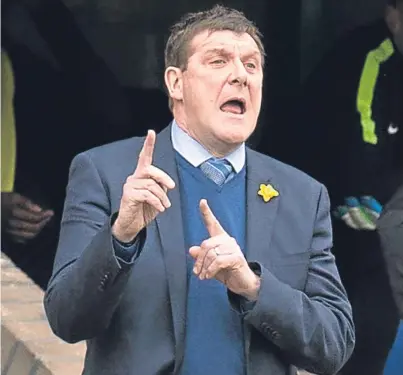  ?? Picture: SNS. ?? Tommy Wright says St Johnstone know the mindset required for the split.