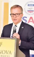  ??  ?? Andrew Colburn, acting mission director, United States Agency Internatio­nal Developmen­t (USAID) Jamaica.