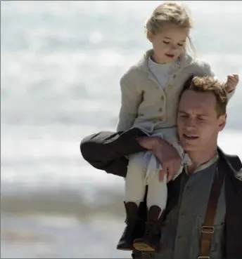  ??  ?? Michael Fassbender as a First World War veteran in The Light Between Oceans, tomorrow on BBC2 at 11.35pm