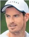  ??  ?? Andy Murray: Hip is ‘feeling better’.