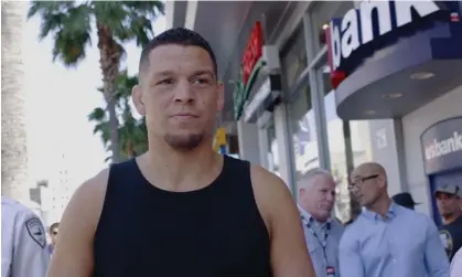  ?? ?? Nate Diaz is a well-know figure among MMA fans. Photograph: The Guardian