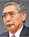  ?? Bloomberg ?? Haruhiko Kuroda