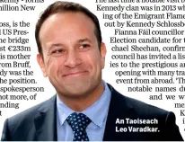  ??  ?? An Taoiseach Leo Varadkar.