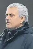  ??  ?? Tottenham Hotspur manager Jose Mourinho.