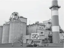  ?? FRANCIS CAMPBELL • THE CHRONICLE HERALD ?? The Lafarge Brookfield cement plant on Monday, Dec. 7, 2020.