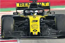  ?? FOTO: GETTY ?? Renault solo tiene un piloto confirmado para 2021 tras anunciar el adiós de Ricciardo