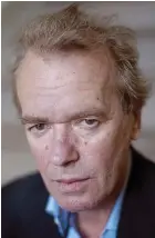  ??  ?? ‘Depressed’: Author Martin Amis