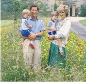  ??  ?? Diana had a way of making the world pay attention when her husband wouldn’t. Left, Prince Charles with Harry and Diana with William. Channel 4 made us believe that Charles had been unfaithful from the start