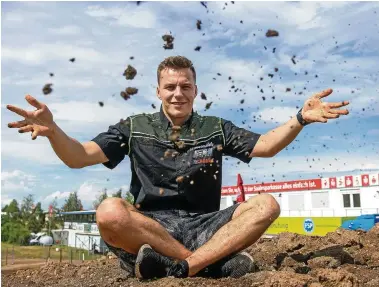  ?? FOTO: HOLGER JOHN ?? Henry Jacobi freut sich auf sein Heimspiel in Teutschent­hal.