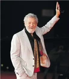  ?? ANDREW MEDICHINI/THE ASSOCIATED PRESS ?? Veteran actor Ian McKellen shows no signs of slowing down as he prepares to assume the role of King Lear in a London production.