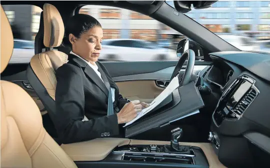  ??  ?? The hands-free motoring future is still being pursued. Picture: Supplied