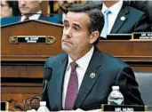  ?? J. SCOTT APPLEWHITE/AP ?? Rep. John Ratcliffe, R-Texas, would bring less experience than previous directors of national intelligen­ce.