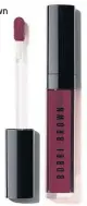  ??  ?? Bobbi Brown crushed oil-infused gloss £19