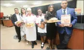  ?? PICTURE: DOCTOR NGCOBO ?? Teachers and pupils in their new kitchen. From left: Principal Vanesh Gokal, Stephanie Bechan, Tashmika Nundrajh, Nqobizizwe Zuma, Sharlene Govender and Gary Sukhnanan.