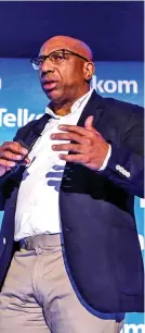  ?? Images /Gallo ?? Telkom CEO Sipho Maseko last week announced he would vacate his position at the end of June next year. The race is now on to find his replacemen­t at the fixed-line operator.