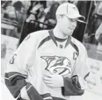  ?? SANFORD MYERS, THE (NASHVILLE) TENNESSEAN ?? Shea Weber, shown April 5, has a $13 million signing bonus.