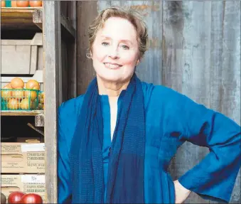  ?? GILLES MINGASSON ?? Culinary pioneer Alice Waters has written a delectable memoir in “Coming to My Senses.”