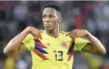  ?? FE ?? A Mina, de Colombia, le anularon un gol.