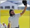  ?? Frank Franklin II ?? The Associated Press Tommy Fleetwood waves to fans after shooting 63 on Sunday.