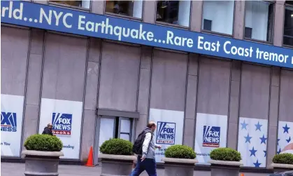  ?? ?? A rare 4.8 magnitude earthquake struck the New York region on Friday morning. Photograph: Sarah Yenesel/EPA